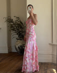 Vintage Y2K Fairy Floss Embellished Ruffle Gown