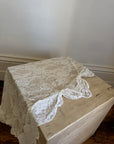 CMTB x Luce Di Luna Repurposed Vintage 60s Lace and Crochet Scalloped Veil