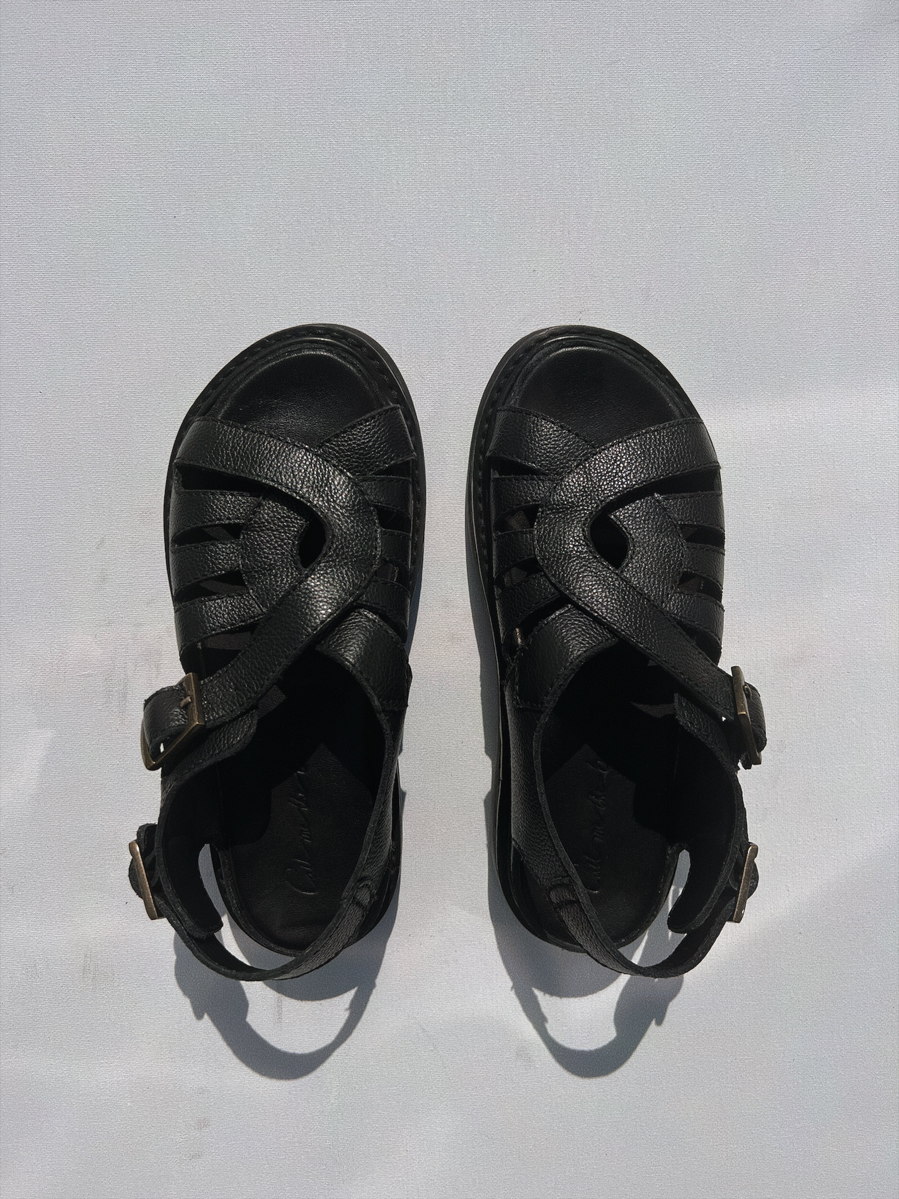 Joanie 90s Sandals Black