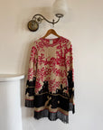 Vintage 2003 Chanel Fringed Knit Mini Dress