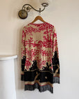 Vintage 2003 Chanel Fringed Knit Mini Dress