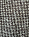 Vintage 60s Wool Mohair Herringbone Blazer Cool Brown