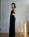 Vintage 90s Bandage Rhinestone Backless Gown