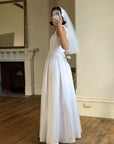 Vintage Bridal Lace Tulle Tiered Cap Veil