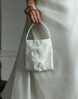 Vintage Rosette Bridal Bag Petite