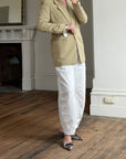 Vintage 90s Tailored Camel Longline Blazer