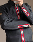 Vintage 90s Diesel Leather Zip Biker Jacket