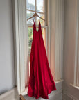 Vintage 90s Pure Silk Bias Tri Dress Scarlett