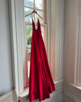 Vintage 90s Pure Silk Bias Tri Dress Scarlett