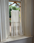 Vintage Edwardian White Cotton Crochet Lace Sundress