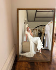 Vintage 90s Romantic Cap Sleeve Wedding Gown