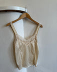 Vintage Creme Brulee Lace Cami