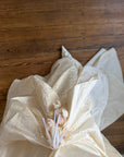 Vintage 80s Mermaid Silk Taffeta Bridal Ballgown Set