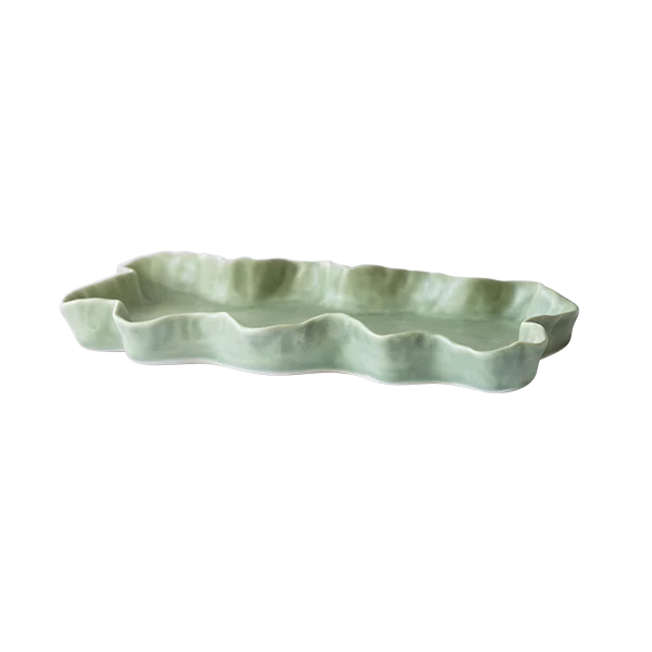 Marloe Marloe Ceramic Vanity Tray Matte Deep Sea